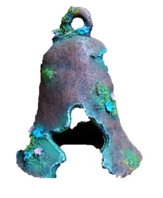 ADORNO ACUARIO RESINA CAMPANA SMALL 5"