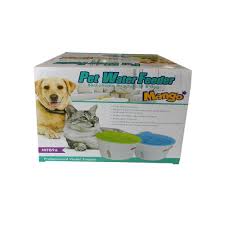 BEBEDERO TIPO FUENTE PARA GATO VERDE MANGO