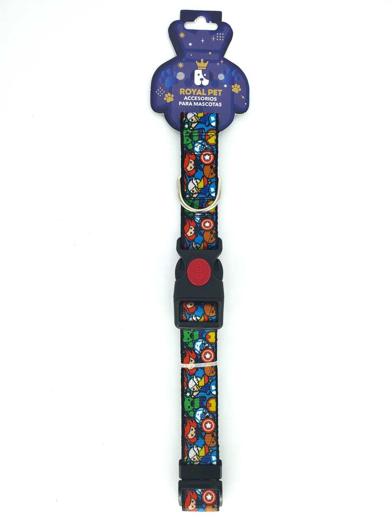 COLLAR NYLON AJUSTABLE S 1/2"X9"-12" MAHERO