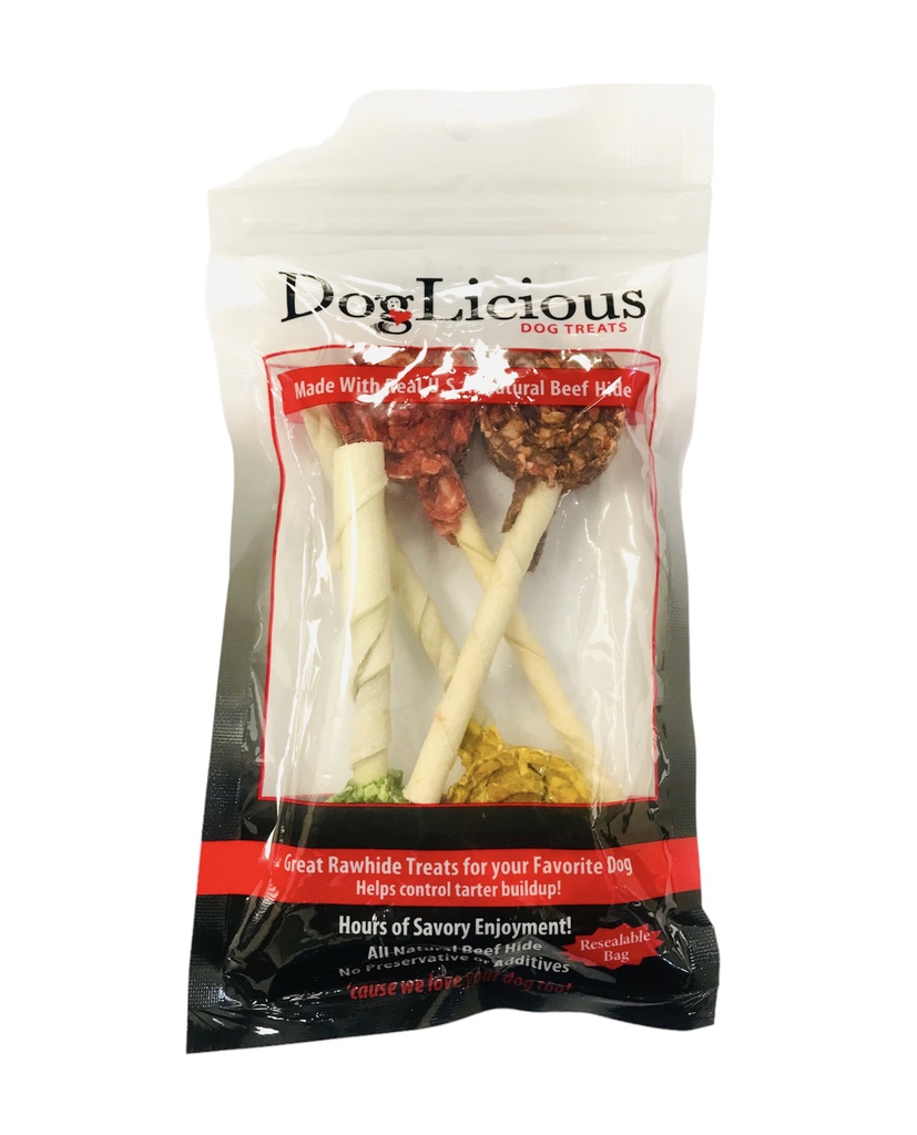 HUESO PERRO MUNCHY PALETAS COLORES 4/1