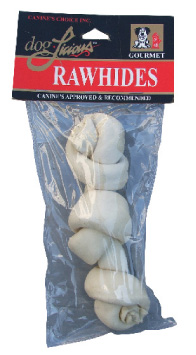 XXHUESO PERRO NUDO TRIPLE BLANCO 7.5"