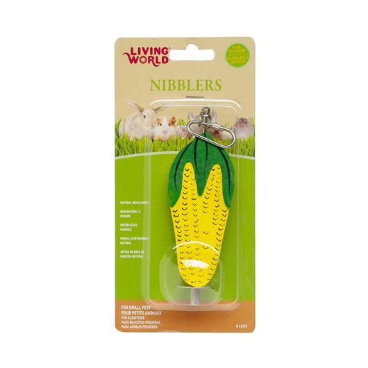 JUGUETE P/ROEDORES MAIZ DE MADERA