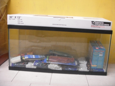 KIT PECERA 30GLS TAPA FLUORECENTE