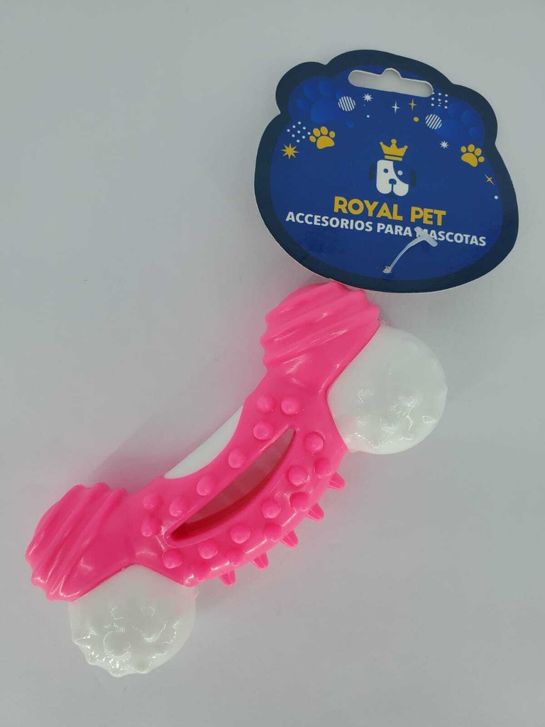 JUGUETE PERRO MASTICABLE TIPO HUESO M