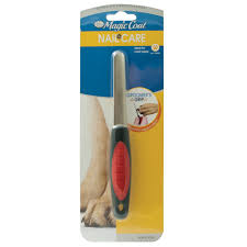 LIMA CON MANGO PLASTICO PARA PERROS