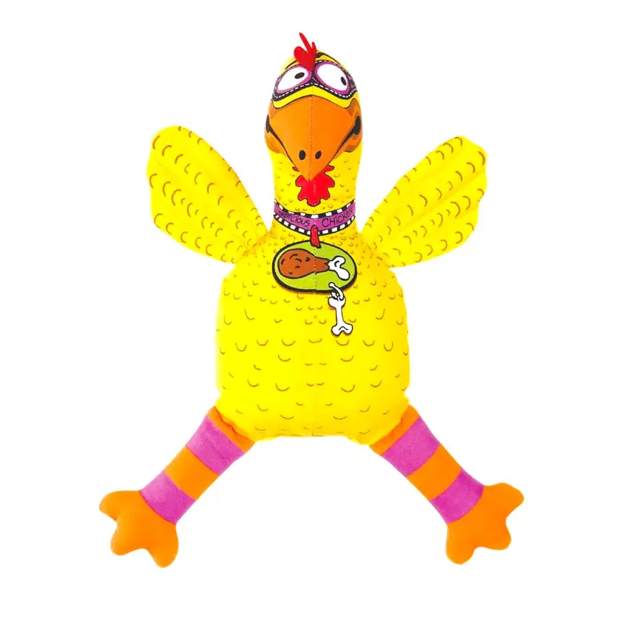 JUGUETE PERRO YANKERS POLLO