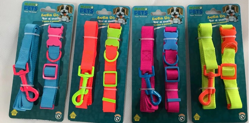 PASEADOR Y COLLAR AJUSTABLE MEDIUM/LARGE