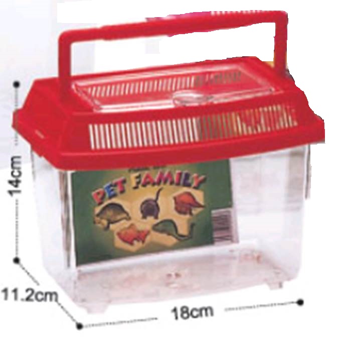 PECERA PLASTICA MINI FRENTE CURVO