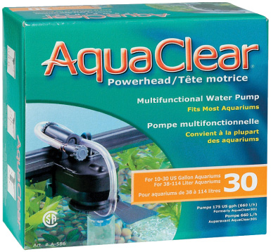 POWERHEAD 30 PARA ACUARIOS HASTA 30 GLS