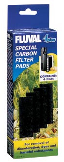XXREPUESTO FLUVAL 4PLUS PADS DE CARBON 4/1