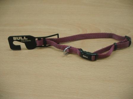 COLLAR NYLON AJUSTABLE 3/8"x10"-16" MORADO