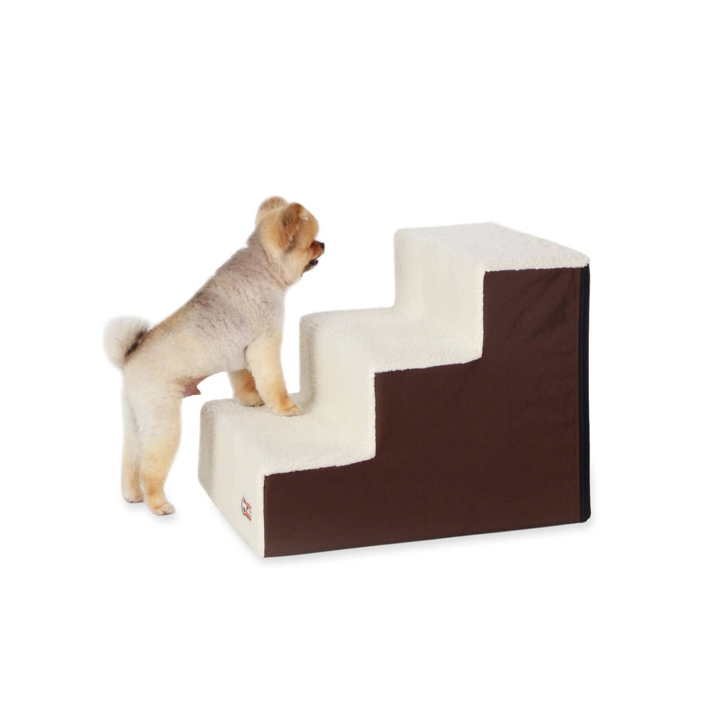 ESCALERA P/MASCOTAS 3 ESCALONES 16"X21"X17"