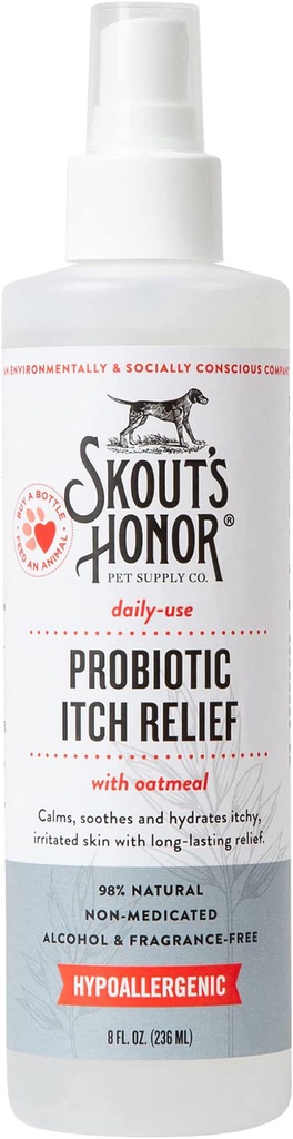 PRODUCTO PERRO ITCH RELIEF C/AVENA 8OZ
