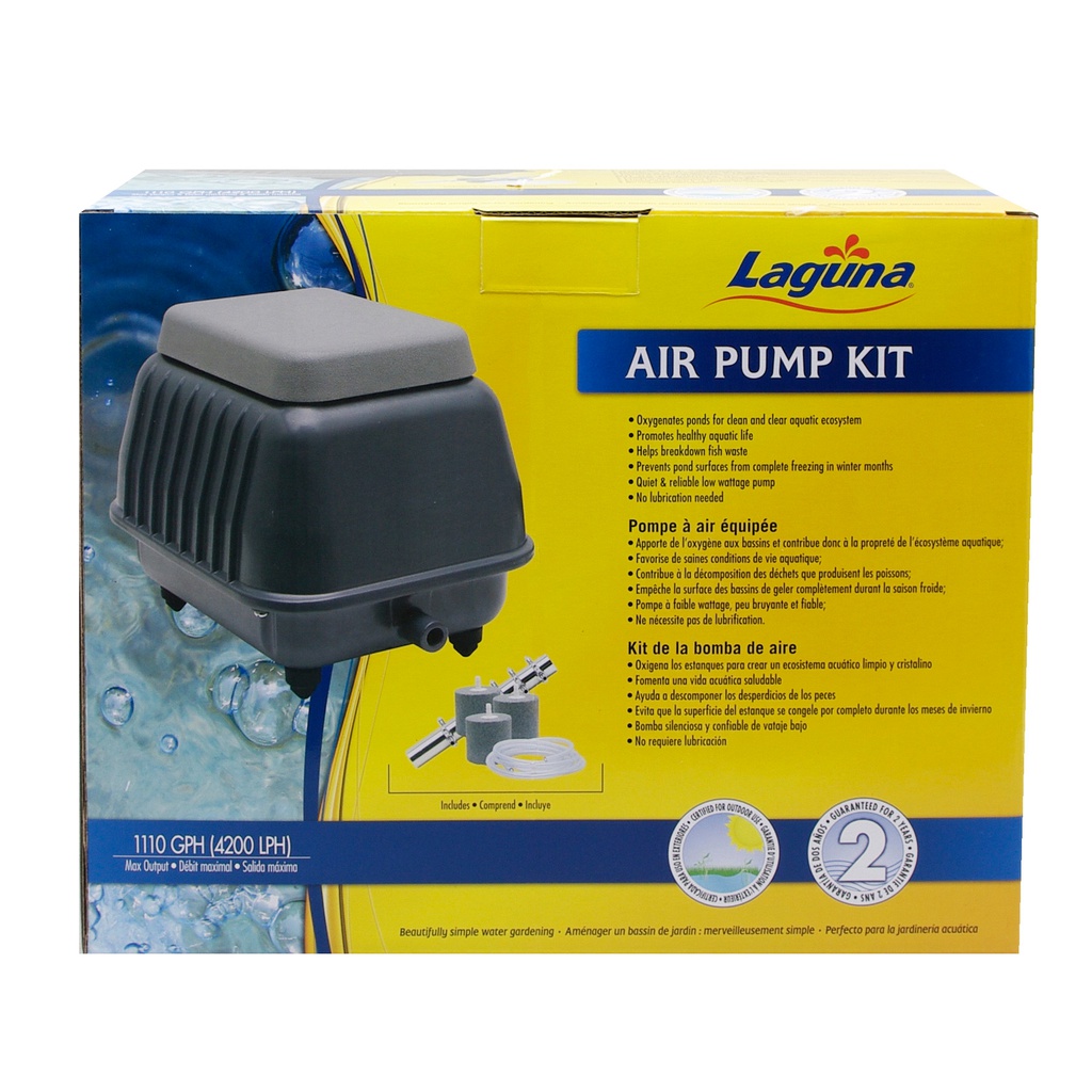 BOMBA DE AIRE LAGUNA 1100 GPH MAX