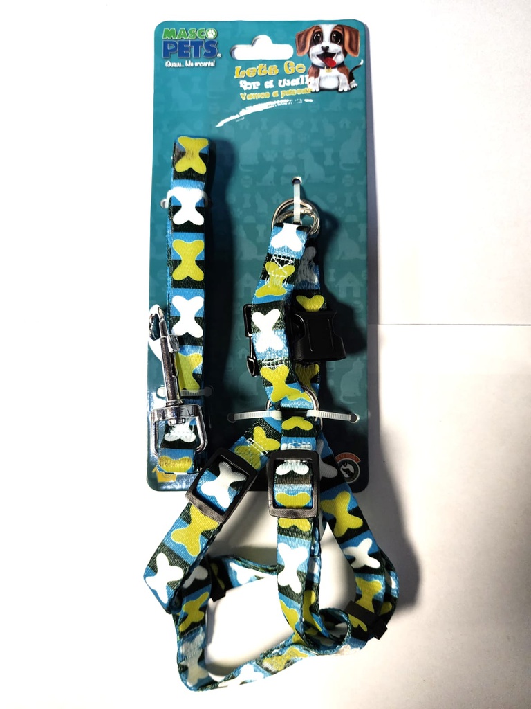 PASEADOR Y PECHERA AJUSTABLE SMALL/MEDIUM