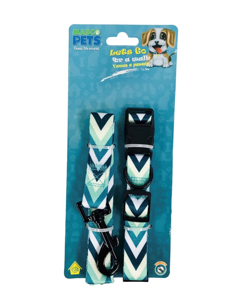 PASEADOR Y COLLAR AJUSTABLE MEDIUM/LARGE
