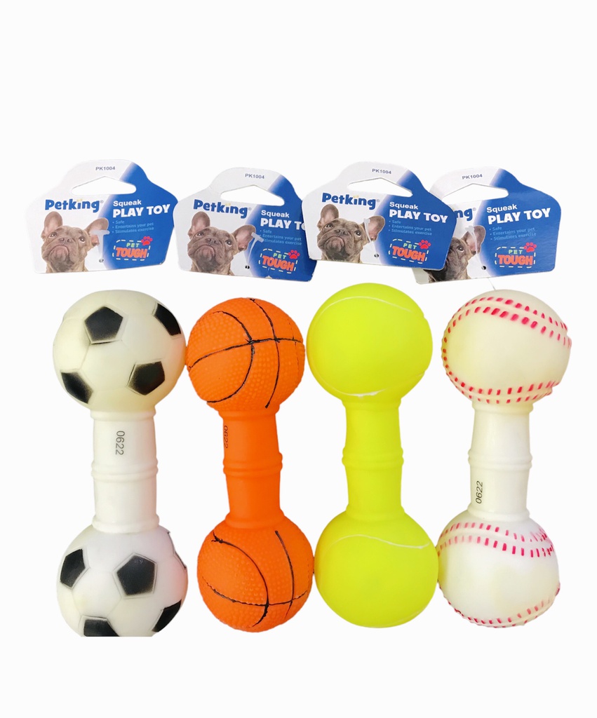JUGUETE PERRO PESA DEPORTIVA C/PITO
