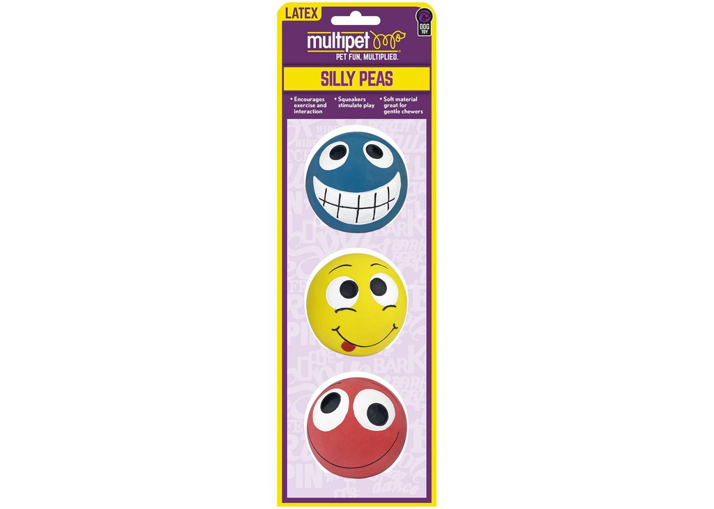 JUGUETE PERRO PELOTA 3/1 2"