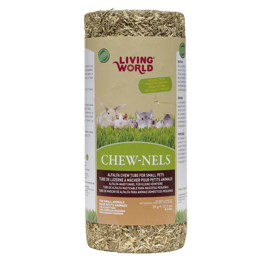 TUBO DE ALFALFA MASTICABLE P/ROEDORES