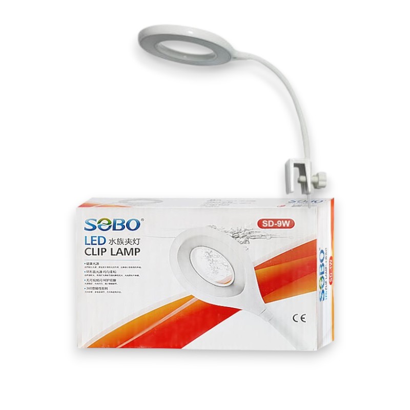 LAMPARA LED C/CLIP 360º SEBO