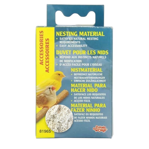 MATERIAL P/NIDO DE AVE FIBRA NATURAL 450G