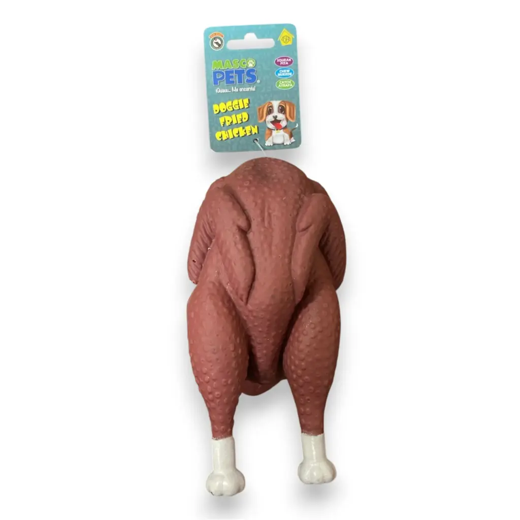 JUGUETE PERRO POLLO C/PITO 7"