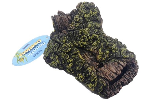 [CH-6221] ADORNO ACUARIO RESINA TRONCO LARGE 10"