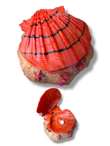[CH-3307A] ADORNO ACUARIO CONCHA AEREA MEDIUM 5"