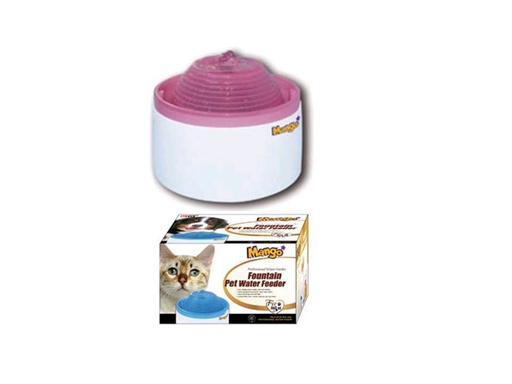 [MF-888R] BEBEDERO TIPO FUENTE PARA GATO ROSADO MANGO