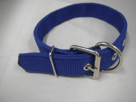 [29677] COLLAR HEBILLA 1 1/3"X24 SENCILLO AZUL