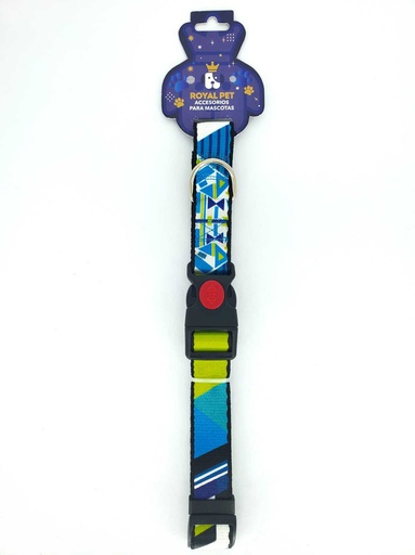 [23919] COLLAR NYLON AJUSTABLE S 1/2"X9"-12" RUSIA
