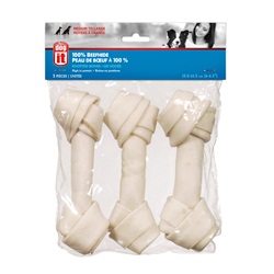 [71152] HUESO PERRO ANUDADO BLANCO 6.5" 3/1