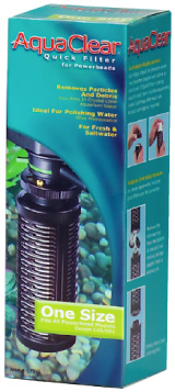 [A-575] FILTRO SUMERGIBLE RAPIDO P/POWERHEAD (REPUESTO)