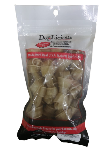 [504255] HUESO PERRO ANUDADO NATURAL 2.5" 12/1