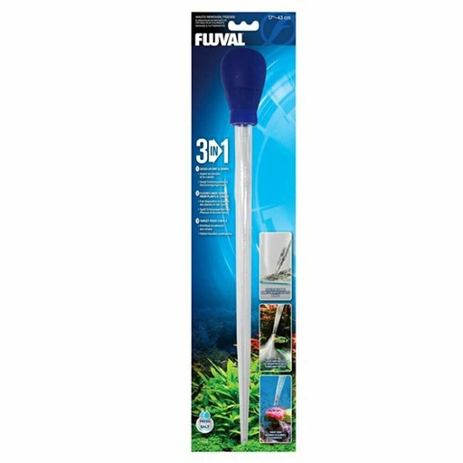 [11096] FLUVAL 3/1 ELIMINADOR DE DESECHO/ALIMENTADOR 17"