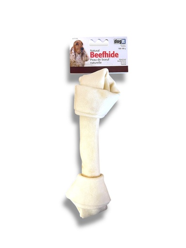 [71170] HUESO PERRO BLANCO 9"