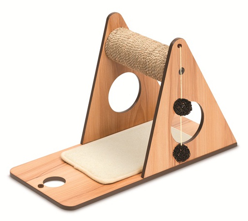 [52071] JUGUETE GATO VESPER PLAY CENTER 15.57"X17.32"X9.25"