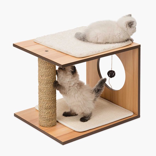 [52073] JUGUETE GATO VESPER STOOL 14.57"X14.57"X18.31"