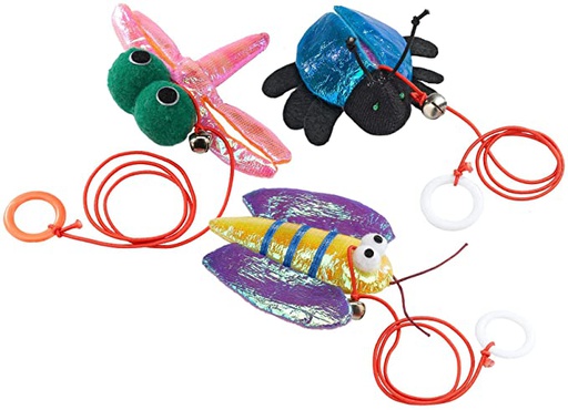 [25099] JUGUETE GATO INSECTOS SURTIDO