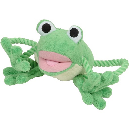 [72733] JUGUETE PERRO RANA C/PITO 9"