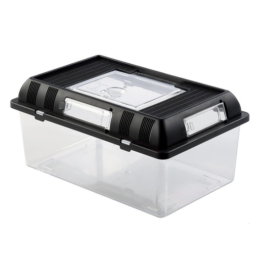 [420-R] PECERA PLASTICA RECTANGULAR 6" ALTO