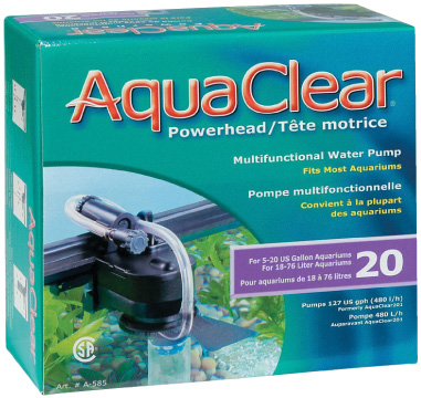 [A-585] POWERHEAD 20 PARA ACUARIOS HASTA 20 GLS