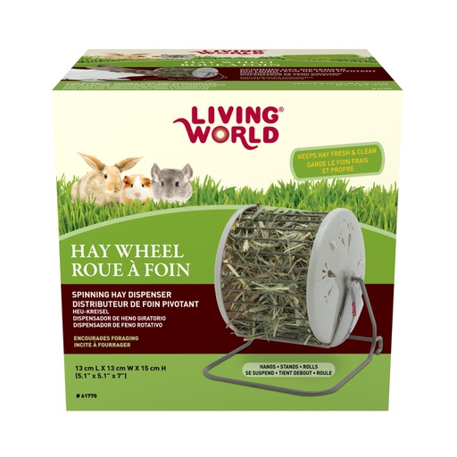 [61770] RUEDA DISPENSADORA DE TIMOTHY HAY P/ROEDORES