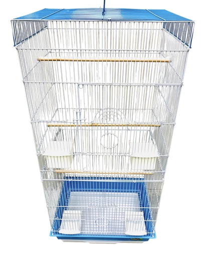 [1701H] JAULA AVE XLARGE TECHO PLANO (18.5"X14"X36")