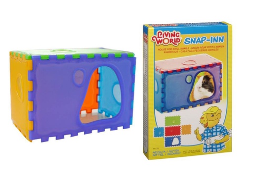[61392] ACCESORIO HAMSTER CASA PLASTICA MEDIUM
