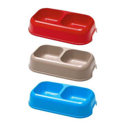 [30050.] PLATO PLASTICO DOBLE PARTY 16 0.7LT