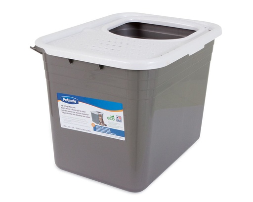 [22062] SANITARIO PARA GATO TOP ENTRY 20"x15"x15"