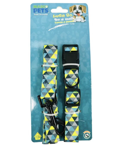 [10154] PASEADOR Y COLLAR AJUSTABLE MEDIUM/LARGE