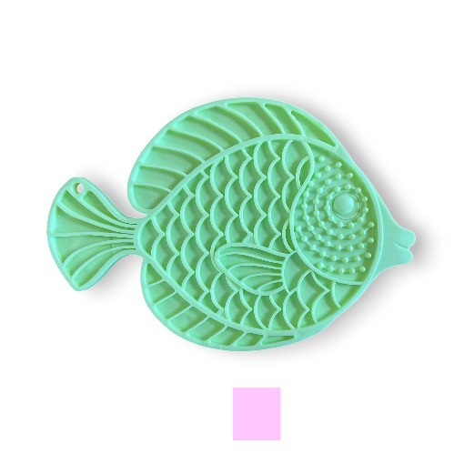 [30581] PLATO SILICON FORMA DE PEZ 9.5"