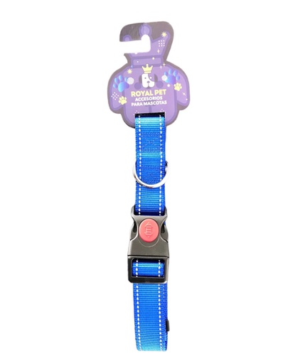 COLLAR NYLON AJUSTABLE REFLECTIVO